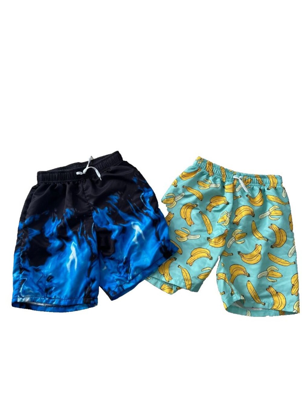 Shein Boy's Kids Set of 2 Print Shorts ( 10 )